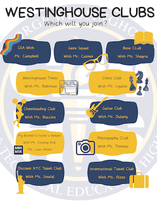 discover nyc club flyer